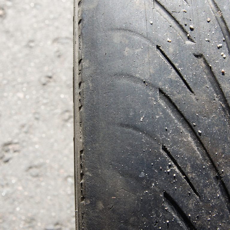 Balding tire