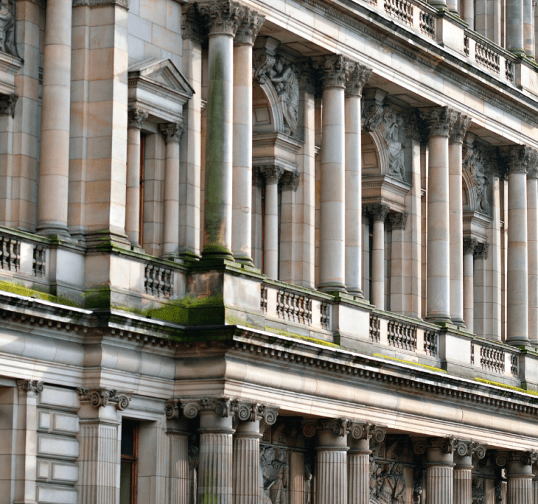 Scotland stone building